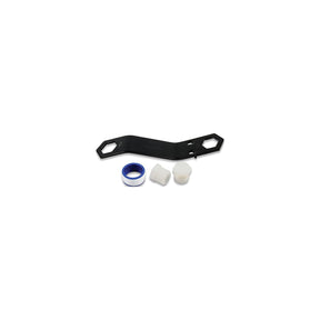 Camco 11633 RV Water Heater Drain Plug Kit (Includes two 1/2-14 NTP Drain Plugs and Teflon Tape) - image 1