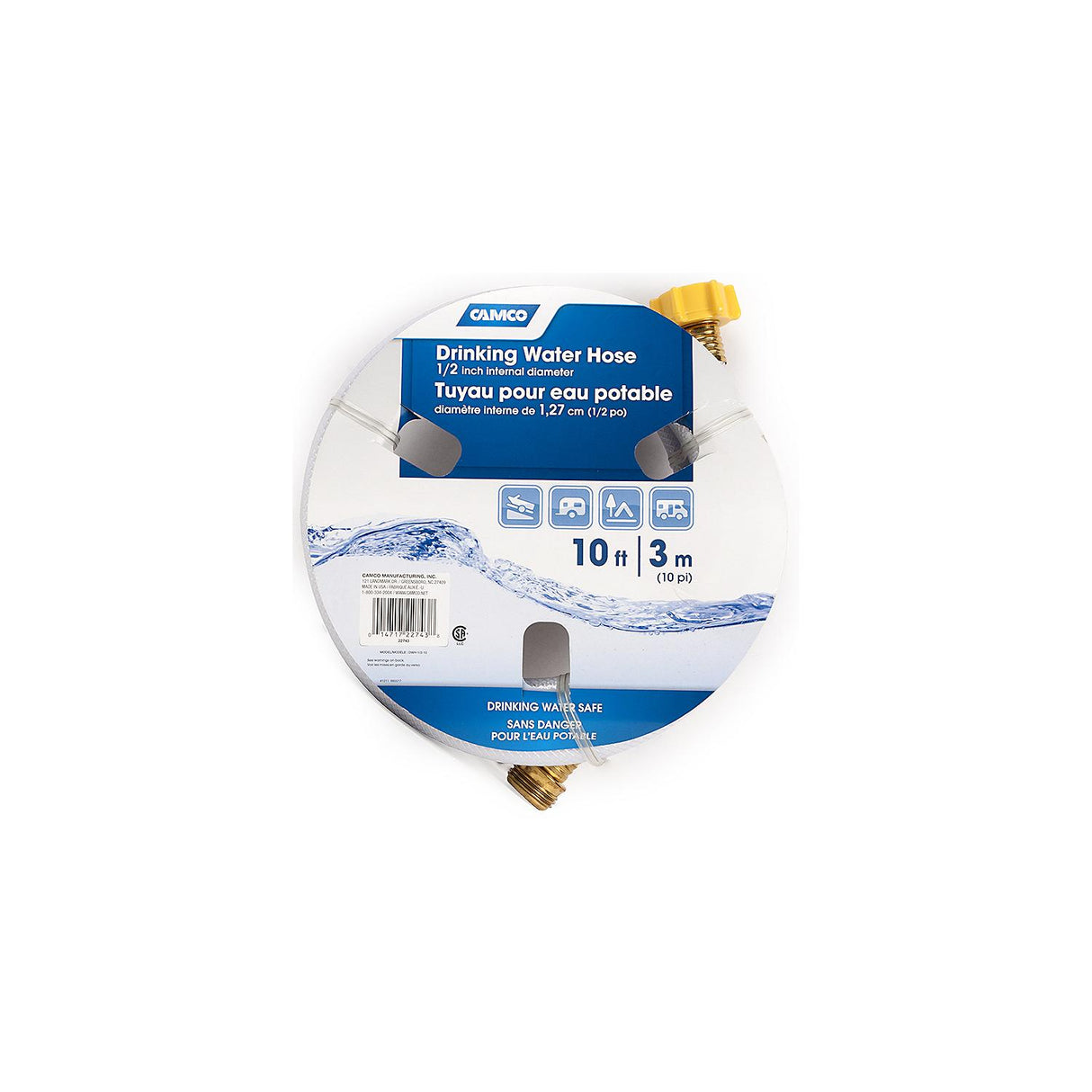 Camco TastePURE 10' Drinking Water Hose [22743] - official Camco product image 5