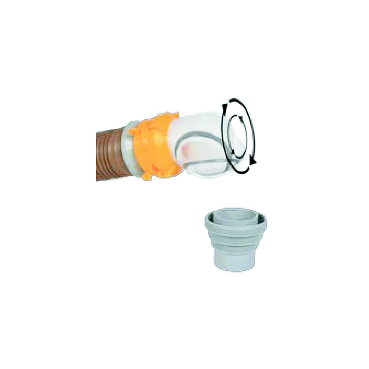 Camco REVOLUTION ELBOW W/BAY.4 REPLACES P/N 117-39471 RVX - image 1