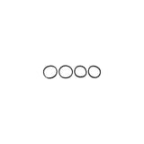Camco Sewer Hose Fitting Gaskets f/Bayonets Elbows - 2 of Each Type [39834] - official Camco product image 2