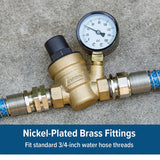 Camco 40058 Adjustable RV /Marine Brass Water Pressure Regulator - image 2