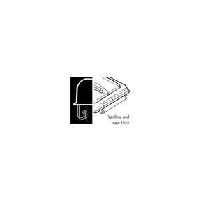 Camco Unbreakable Polycarbonate Elixer & Ventline Vent Lid 14" x 14", White - 40161 - image 1