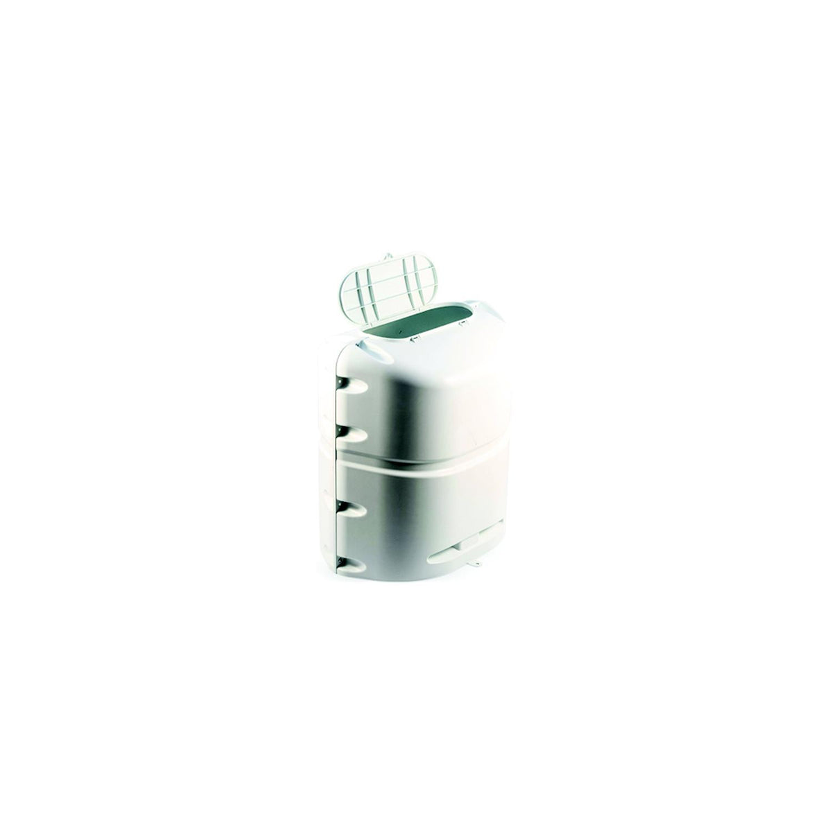 Camco Heavy Duty RV Single Propane Tank Cover, White - 40564 - image 1