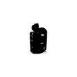 Camco Heavy Duty RV Single Propane Tank Cover, Black - 40565 - image 1