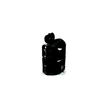 Camco Heavy Duty RV Single Propane Tank Cover, Black - 40565 - image 1