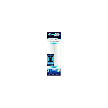 Camco 40638 EVO X2 Replacement Carbon Block Cartridge f/Dual Stage RV Water Filter - image 1