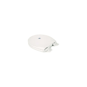 Camco 41727 Replacement Lid and Seat f/Premium Ceramic RV Toilet 41715, Bone - image 1
