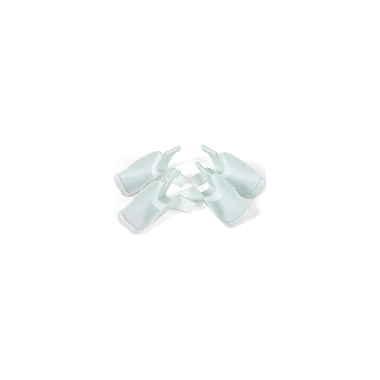 Camco WHITE GUTTER EXTENSIONS 4/PK REPLACES P/N 117-42123 RVX - image 2