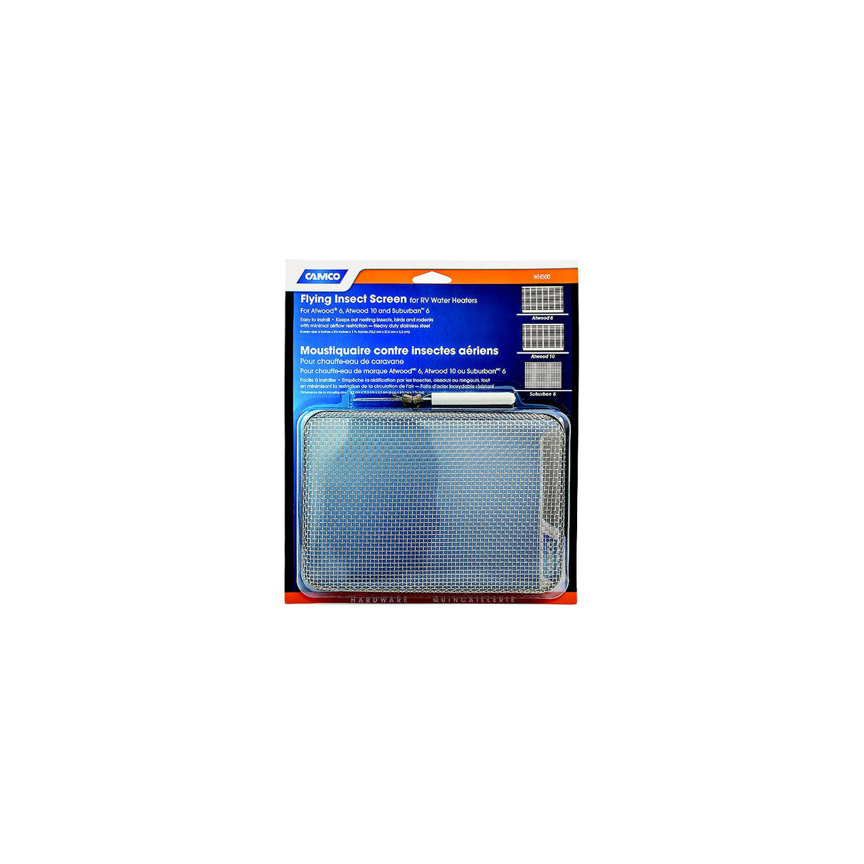 Camco Water Heater Flying Insect Screen - 42145 - image 1