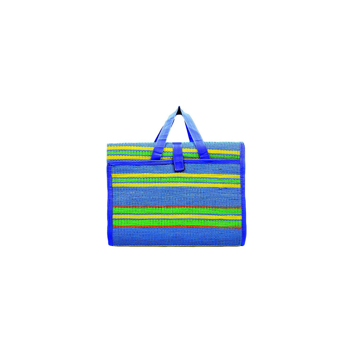 Camco 42805 Handy Mat Folds Out to 60" x 78", Orange/Green/Blue/Yellow - image 3