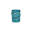Camco 42987 Pop-Up Utility Container, Teal/ Sketched RVs, 30 Gal. - image 1