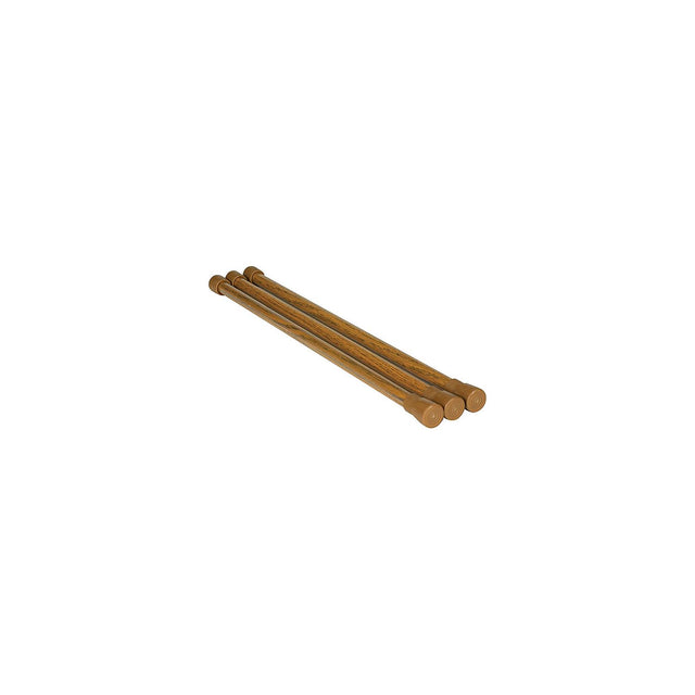 Camco 43823 Refrigerator Bars Oak Look (3/Pack) - image 2