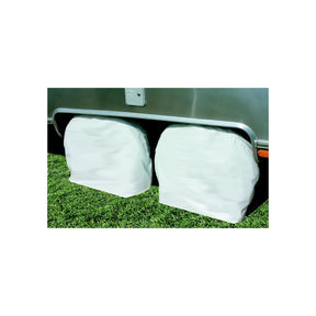 Camco 45322 Tire & Wheel Protectors, 27"-29", Arctic White, 1 pr. - image 1