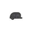 Camco SCRUB RUG GRAY RETRO TRAVL TRL RUG GREY TRAVEL TRAILER-LIBATC - 53116 - image 1