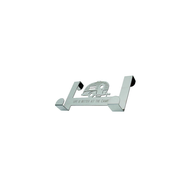Camco 53381 2-Hook Over The Door Towel Hanger - image 1