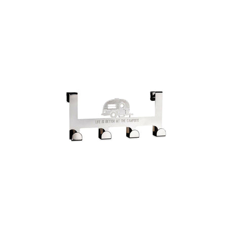 Camco 53388 4-Hook Over The Door Towel Hanger - image 2