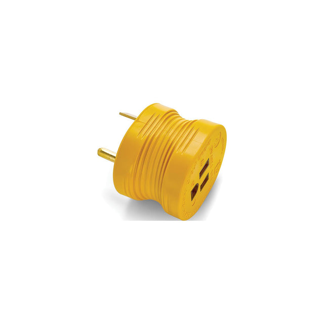 Camco Electrical Adapter, 30A Male, 15A Female - 55233 - image 1
