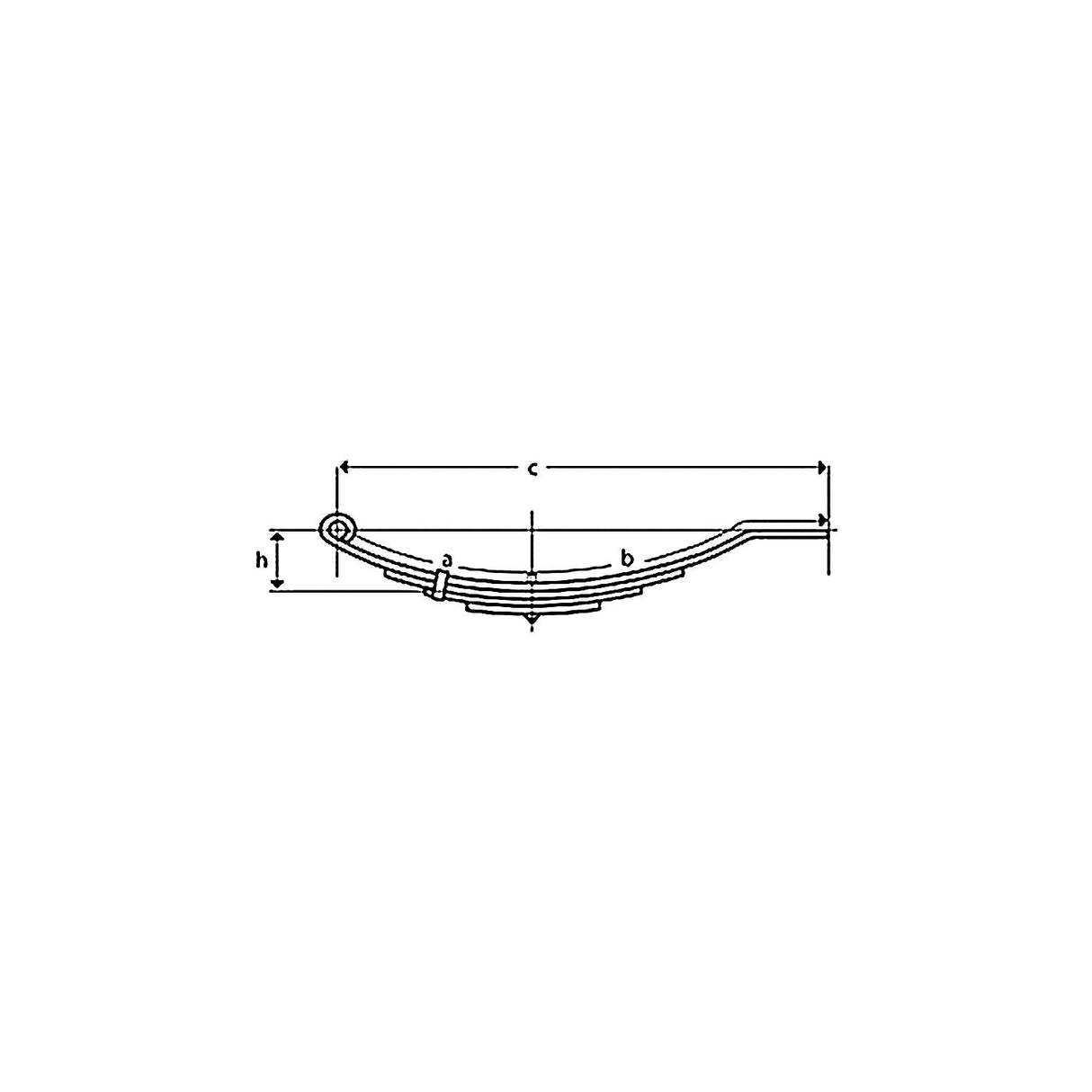 U.C.F. America Una039-3 Lvs Slip.Spring 1430# - 39