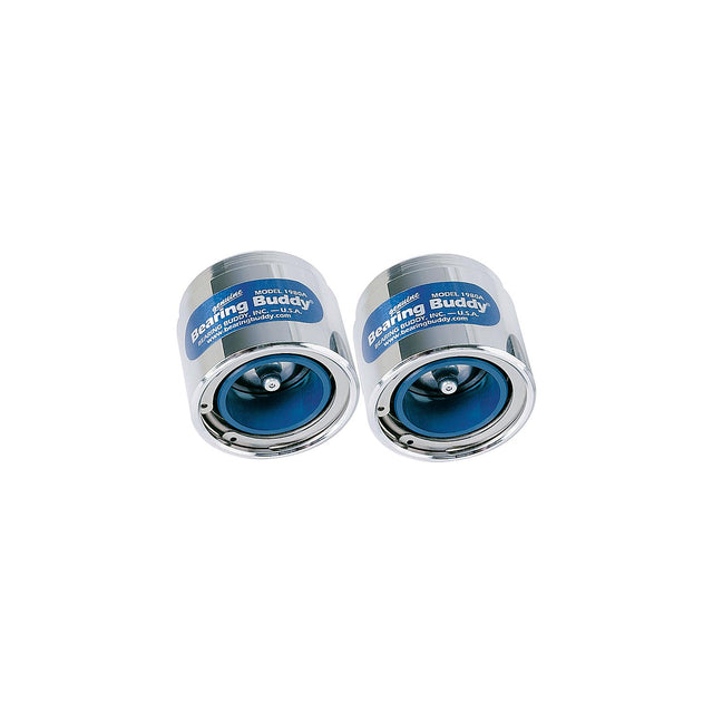 Bearing Buddy Chrome Trailer Wheel Bearing Protector | 2 Pack - 42402 - image 1