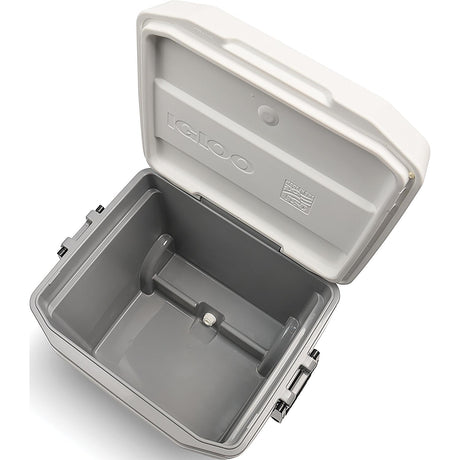 Igloo 35196 Marine Ultra Latitude 62 Roller, 62 Qt., White/ Moonscape Gray, 21.17 L x 18.67 W x 20.7 H - 00035196 - image 2
