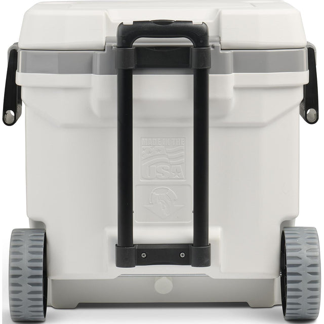 Igloo 35196 Marine Ultra Latitude 62 Roller, 62 Qt., White/ Moonscape Gray, 21.17 L x 18.67 W x 20.7 H - 00035196 - image 1