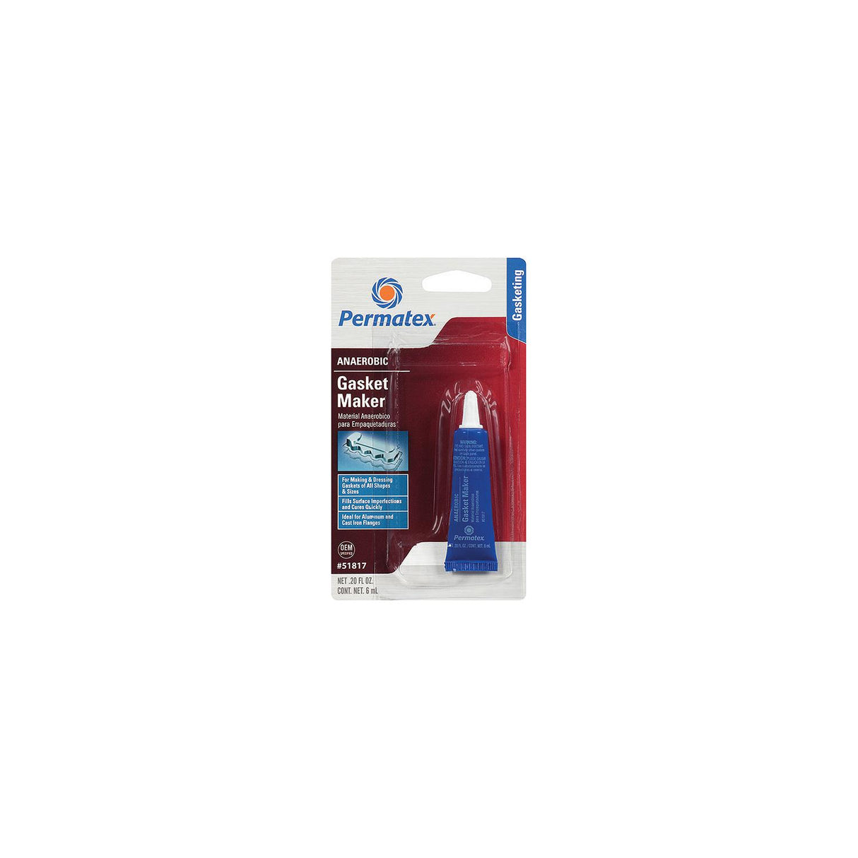 Permatex 51817 6 Ml. 518 Gasket Maker - 51817