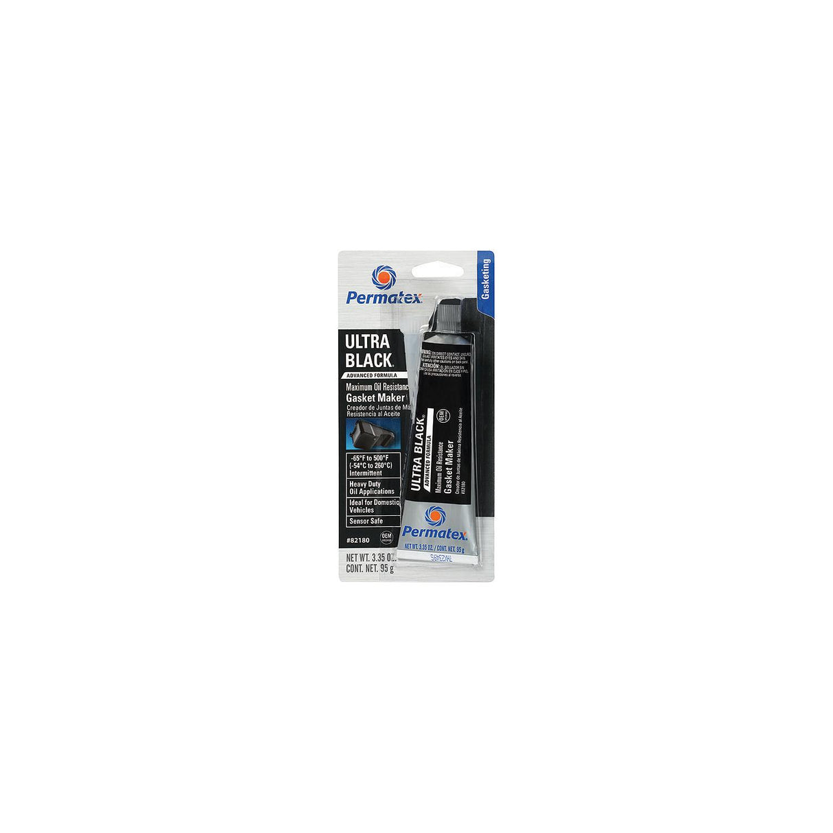 Permatex 82180 Gasket Maker Black 3.35 OZ Marine Boat