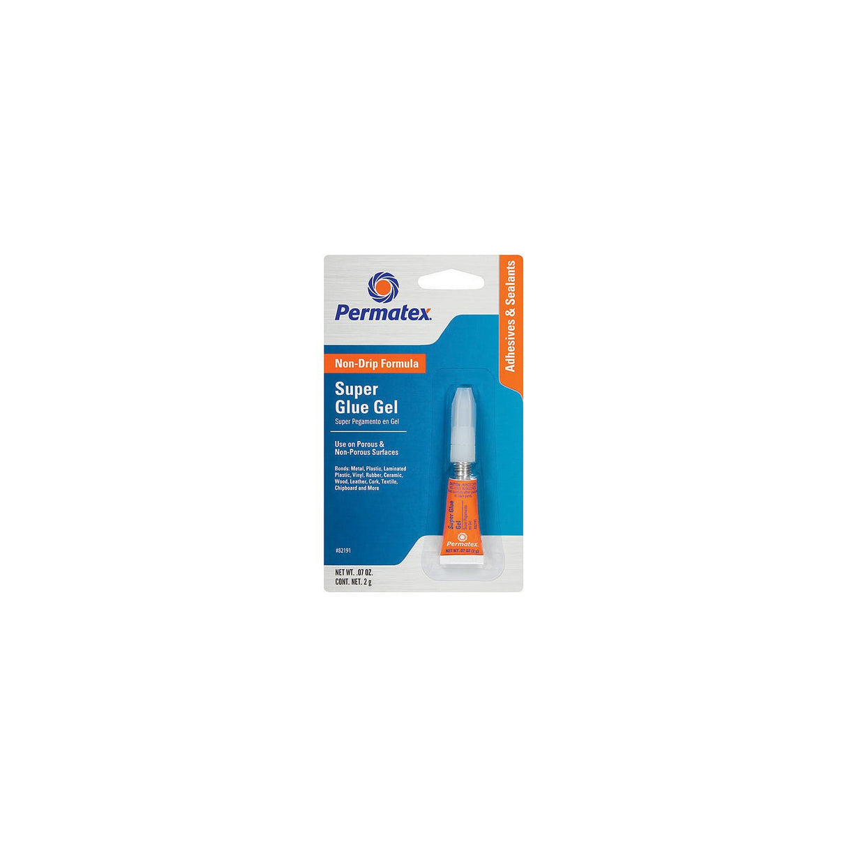 Permatex 82191 Super Glue Gel 2GRAM Marine Boat