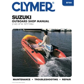 Clymer Motor Repair Manual (Suzuki 2-140 HP Outboards, 1977-84) - B780 - image 1