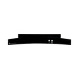 InVision Dicor 2802300 Range Hood, Black Ventless - image 1