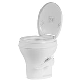 InVision Voyager Plus Rv Toilet With Porcelain Bowl, White, Full Set Height, 17.86" H x 10.67" D - 780-0092 - image 3