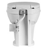 InVision Voyager Plus Rv Toilet With Porcelain Bowl, White, Full Set Height, 17.86" H x 10.67" D - 780-0092 - image 2