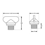 Sierra International Drain Plug - Mercruiser (18-4226) - image 2