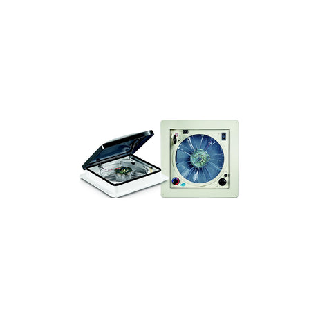 Fan-Tastic Vent 803351, Colonial White Garnish w/Smoke Dome - 9108870060 - image 2