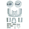 Sierra International Aluminum Anode Kit - Bravo III - 18-6154A - image 1