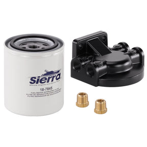 Sierra International Fuel Water Separator Kit - 21 Micron (3/8” Aluminum, Tall Filter) - 18-7775-1 - image 1