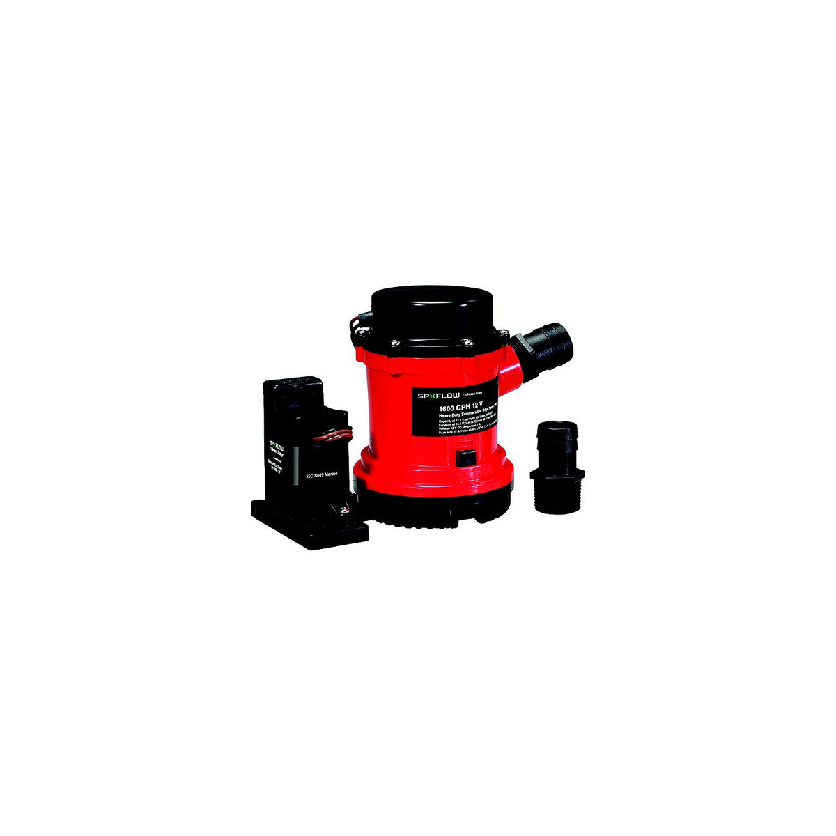 Johnson Pump 2200 GPH Heavy Duty Automatic Bilge Pump with Electro-Magnetic Switch,, 12V - 02204-00 - official Johnson Pump product image 3