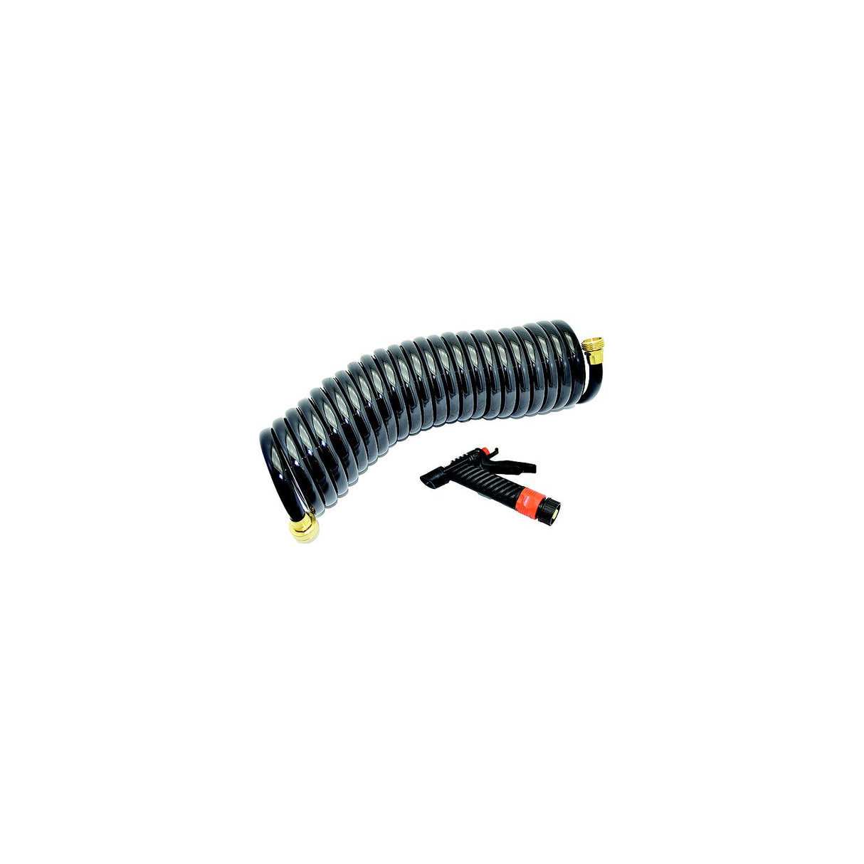 Johnson Pump 1061501 Washdown Spray Pistol/Connector w/Hose, 1/2" x 25' - 10615-01
