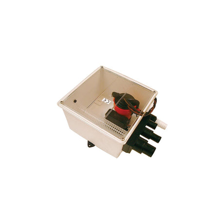 Johnson Pump 1000 GPH Multi Port Shower Sump Pump 12V w/Switch [57151] - official Johnson Pump product image 2