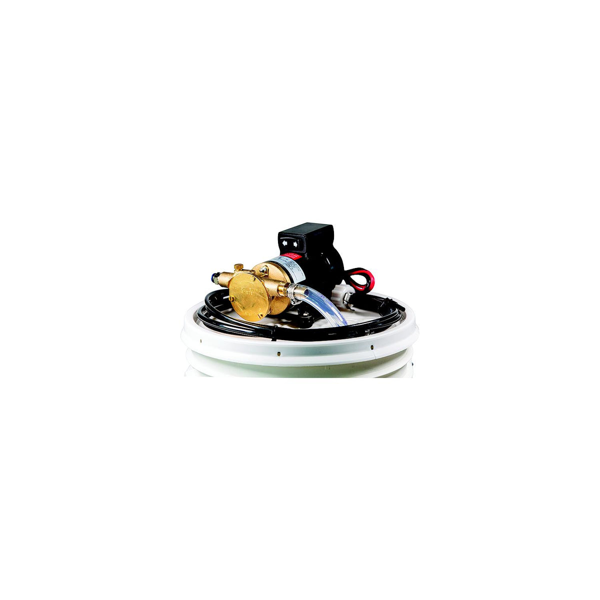 Johnson Pump 65F3B Oil Change Kit W/ Pail and Impeller Pump, Bronze Body, 5.5 GPM, 12 V - image 1