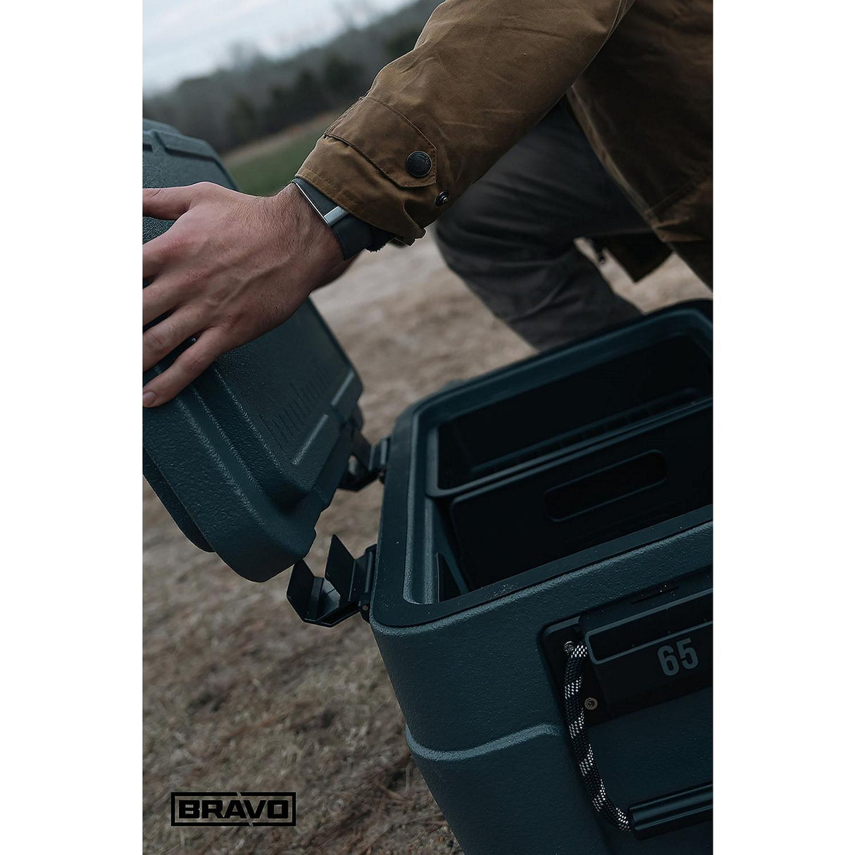 Rugged Road RR265GRAY Cooler 65 V2, Gray, 65 can + ice - image 3