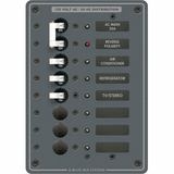Blue Sea Systems Blue Sea 8027 AC Main +6 Position Breaker Panel - White Switches