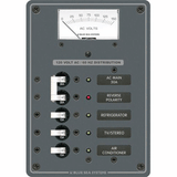 Blue Sea Systems Blue Sea 8043 AC Main +3 Positions Toggle Circuit Breaker Panel - White Switches