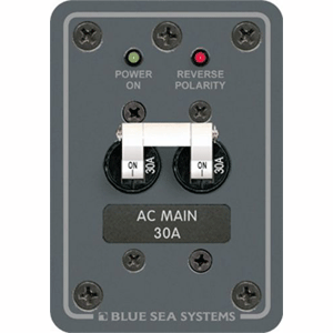 Blue Sea Systems Blue Sea 8077 AC Main Only Toggle Circuit Breaker Panel