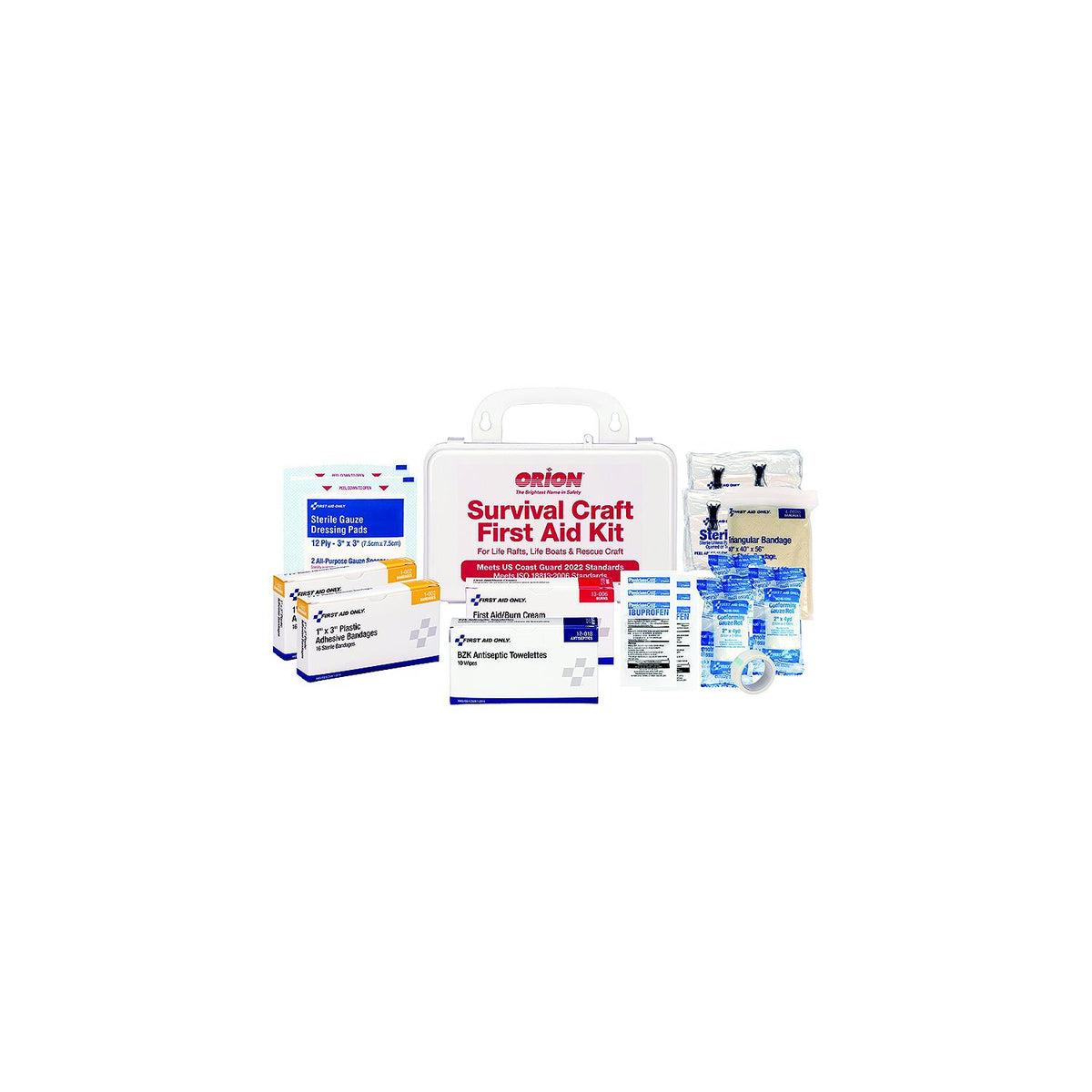 Orion Survival Craft First Aid Kit - Hard Plastic Case [816] - official Orion Safety Products product image 2