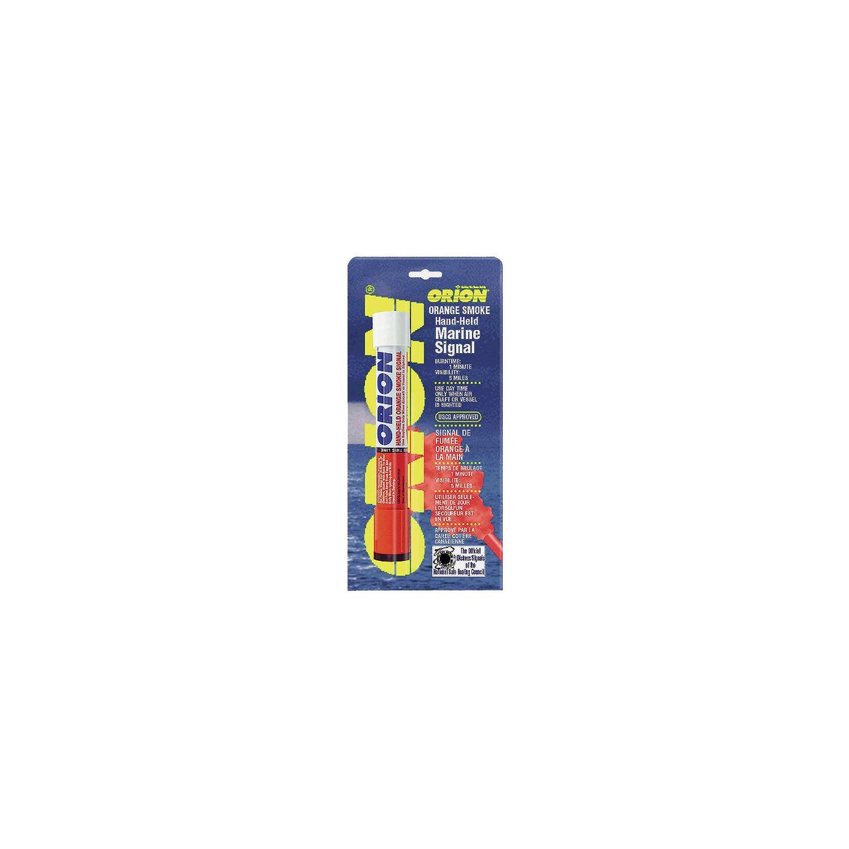 Orion Safety Products Orion 956 - Handheld Orange Smoke, Single - 956