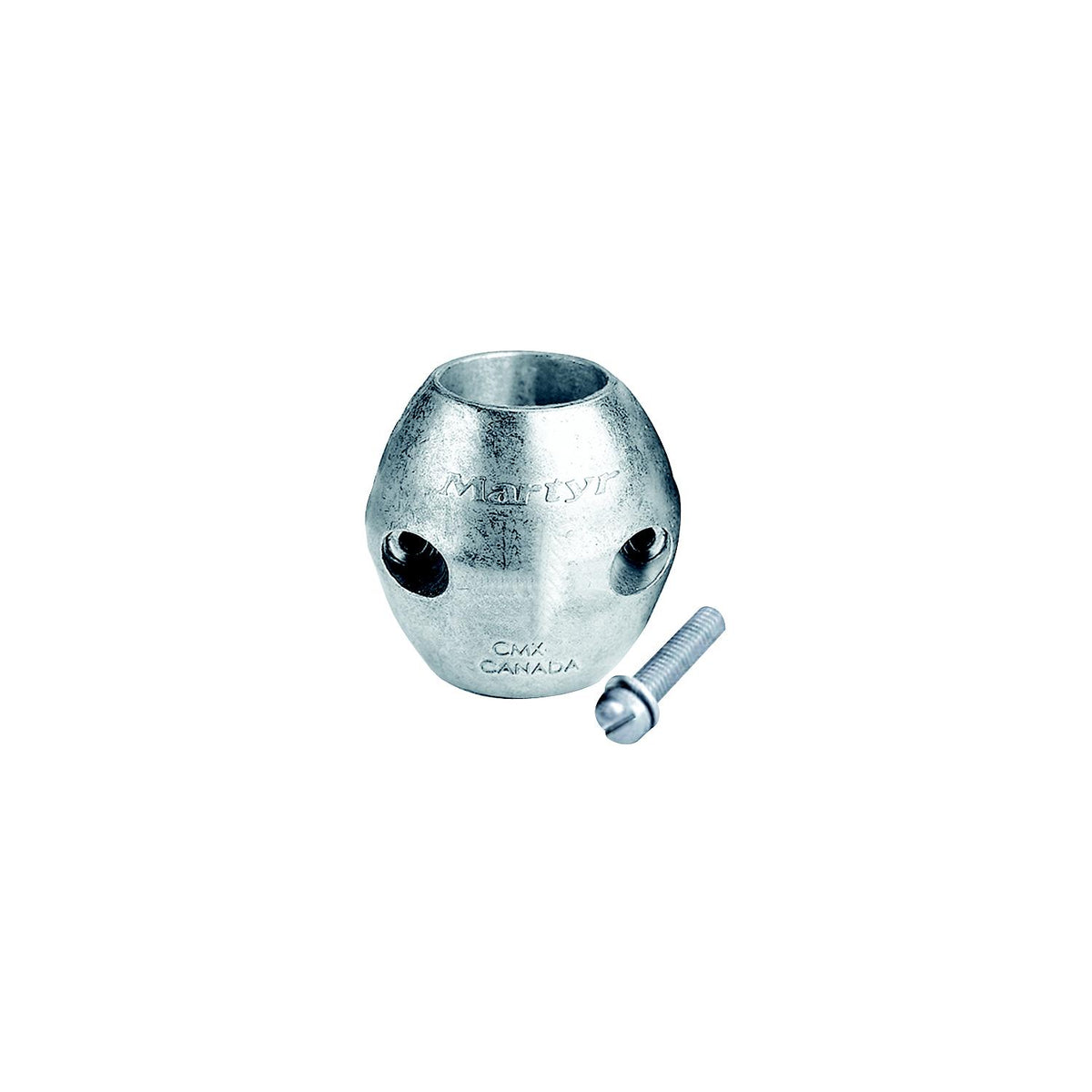 Martyr Streamlined Shaft Zinc Anode With Stainless Steel Slotted Head - CMX08S - image 1
