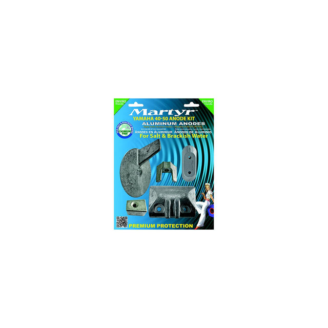 Martyr Anode Kit For Yamaha 40-50 HP Outboards, Aluminum - CMY4050KITA - image 1