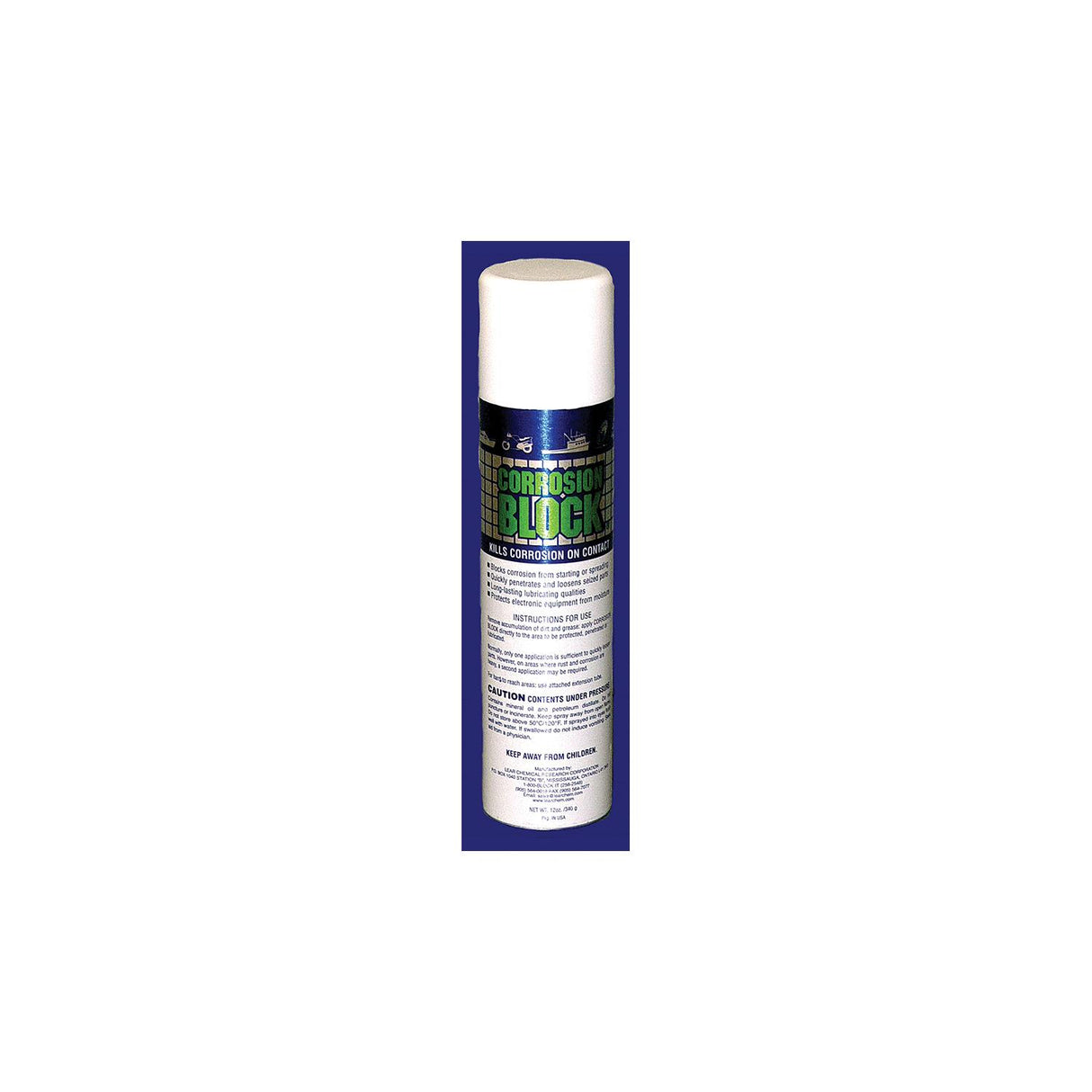 Corrosion Block 12oz Aerosol Can - Non-Hazmat, Non-Flammable Non-Toxic [20012] - official Corrosion Block product image 2