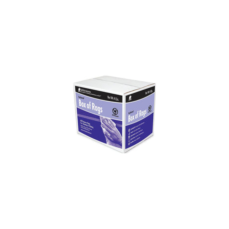 Buffalo Industries Recycled White Flannel Cloth Wipers, 25 lb. box - 10204 - image 1